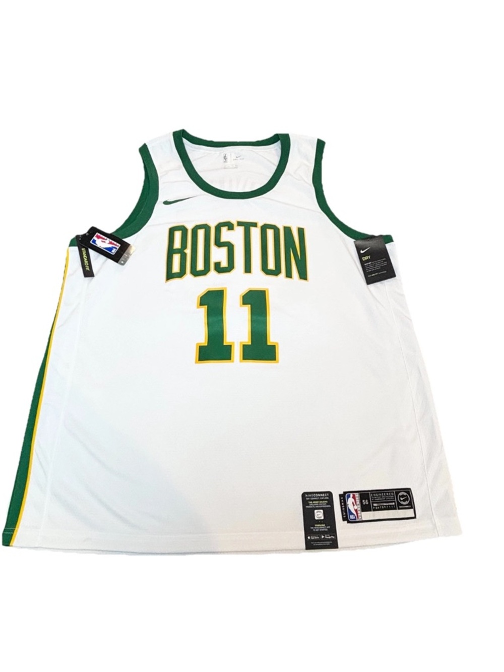 Nike Swingman Jersey  Kyrie Irving 11 Boston Celtics Men’s 56 Xxl White‎ Nba